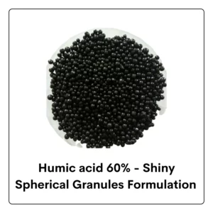 Humic acid 60% - Shiny Spherical Granules