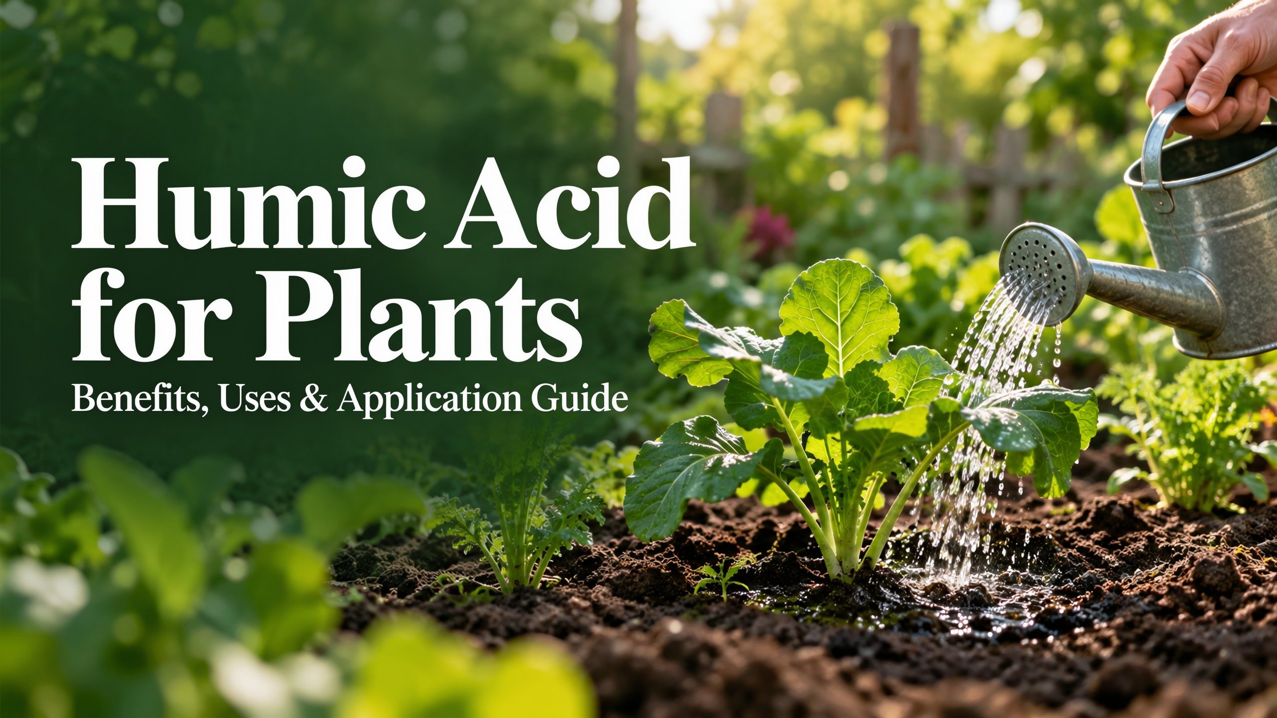 Humic Acid for Plants: Benefits, Uses & Appli..