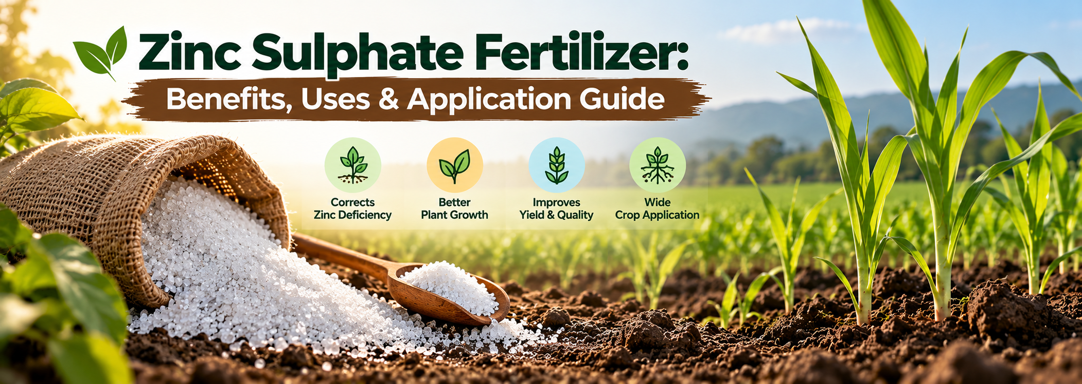 Zinc Sulphate Fertilizer: Benefits, Uses & Ap..